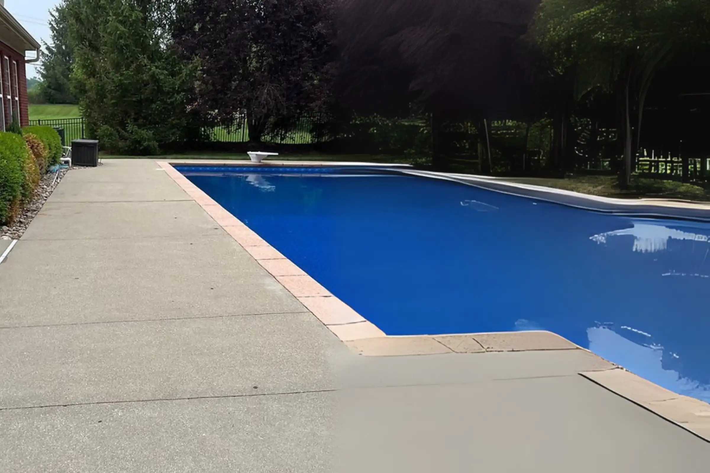 After Power Washing