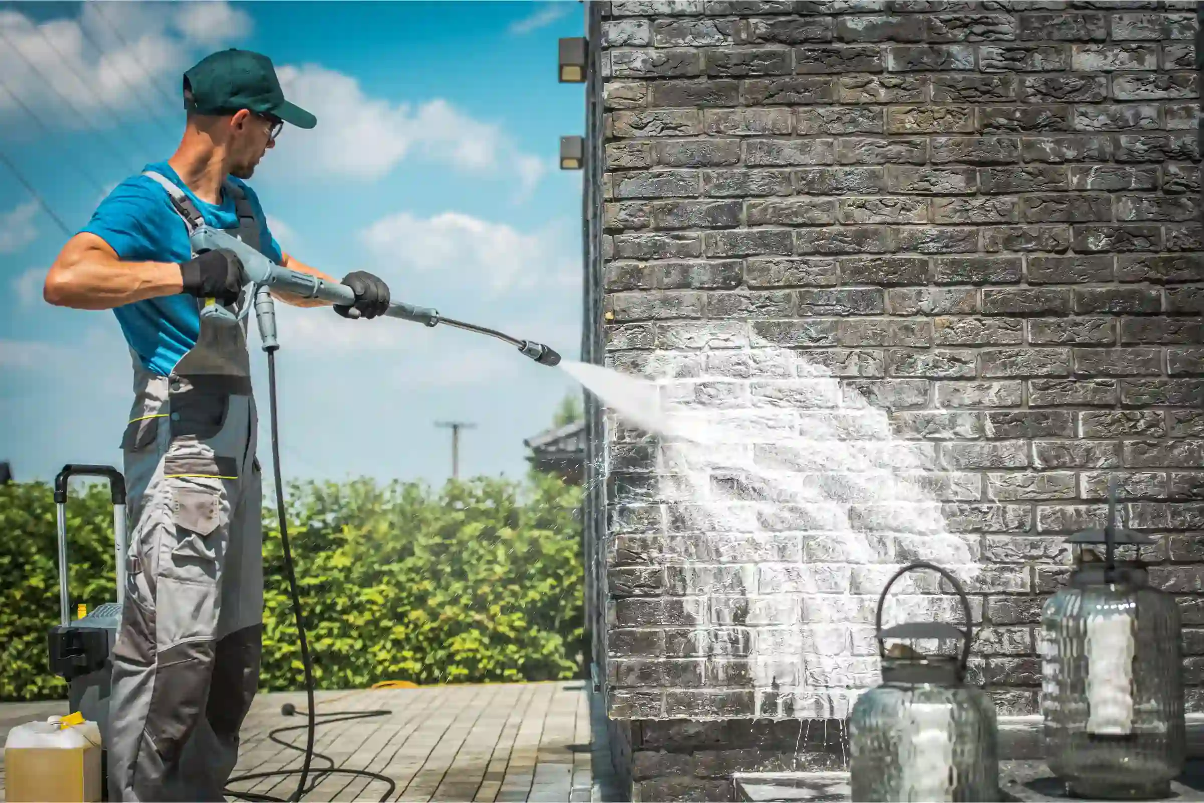 Before Business Pressure Washing